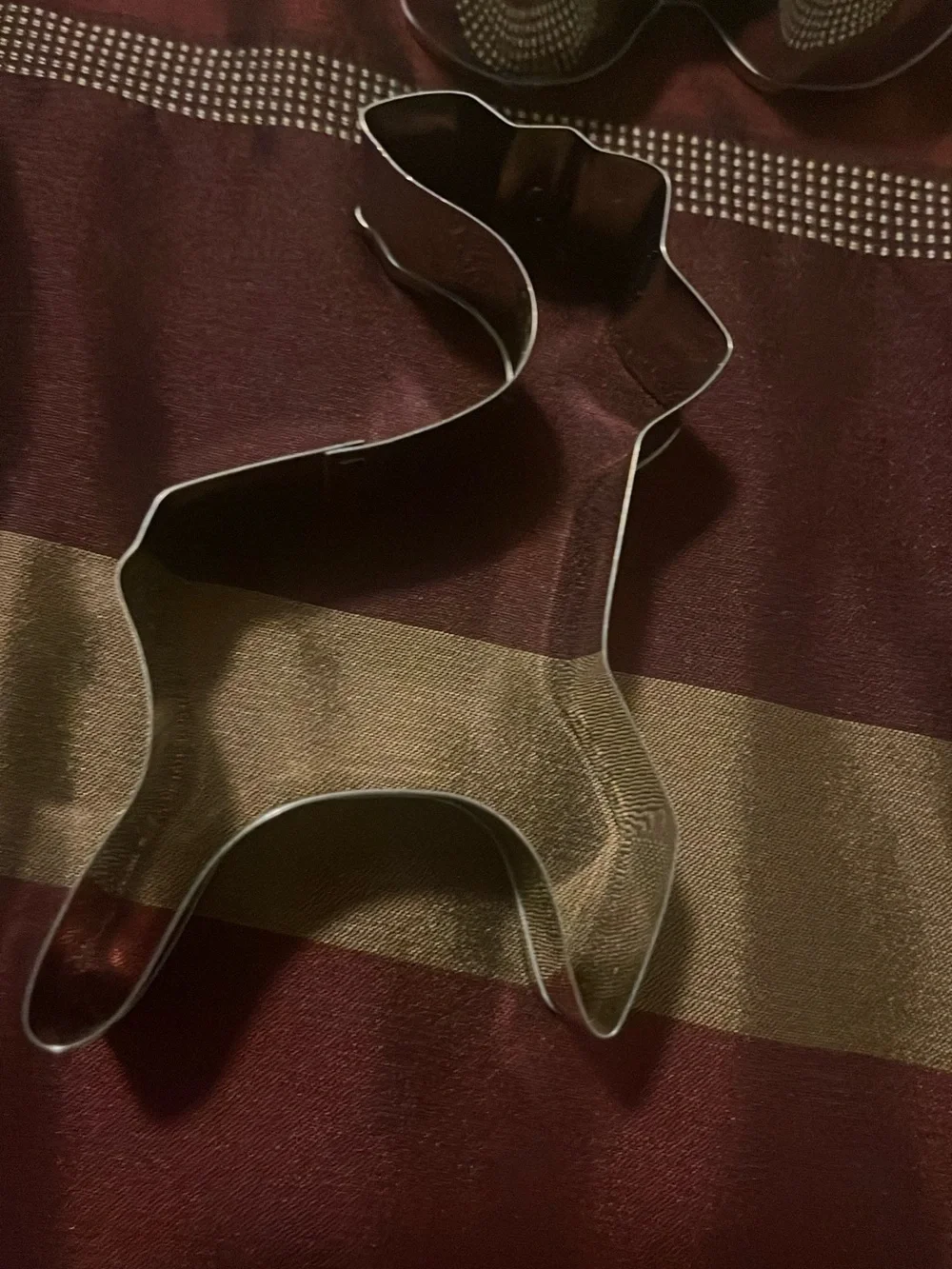 Stainless Steel Christmas Cookie Cutter Set - Silver Holiday Shapes